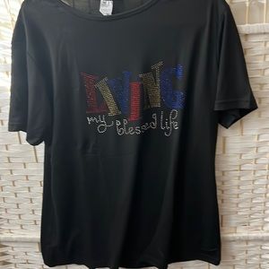 Living My Blessed Life T-Shirt NEW S/2x